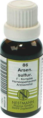 ARSENICUM SULFURICUM F Komplex Nr.86 Dilution