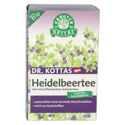 DR.KOTTAS Heidelbeertee Filterbeutel