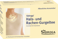 SIDROGA Hals- und Rachen-Gurgeltee Filterbeutel