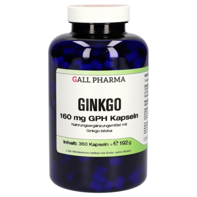 GINKGO 160 mg GPH Kapseln