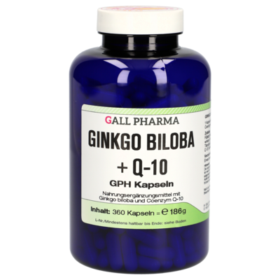 GINKGO BILOBA+Q10 GPH Kapseln