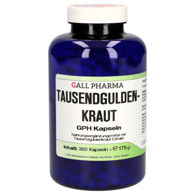 TAUSENDGULDENKRAUT GPH Kapseln