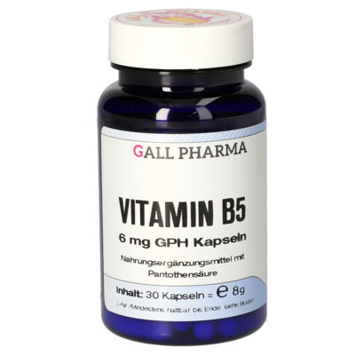 VITAMIN B5 6 mg GPH Kapseln