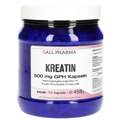 KREATIN 500 mg GPH Kapseln