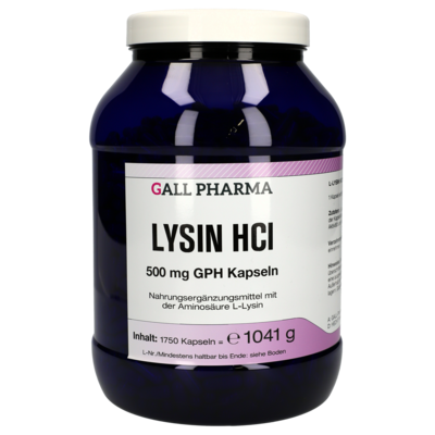 LYSIN HCL 500 mg GPH Kapseln