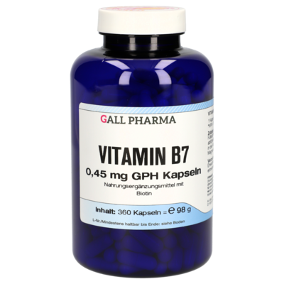 VITAMIN B7 0,45 mg GPH Kapseln