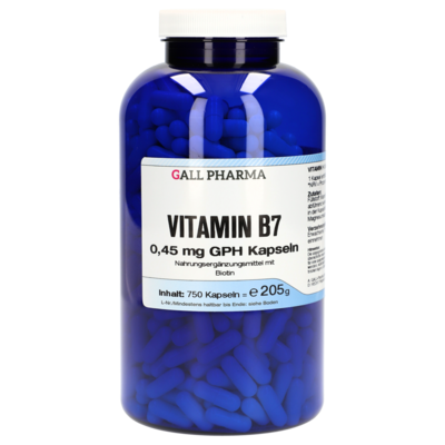 VITAMIN B7 0,45 mg GPH Kapseln