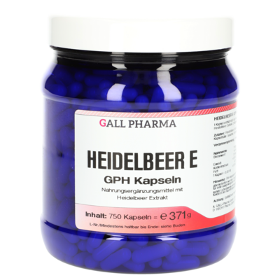 HEIDELBEER E 400 mg Kapseln