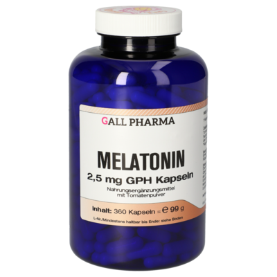 MELATONIN 2,5 mg GPH Kapseln