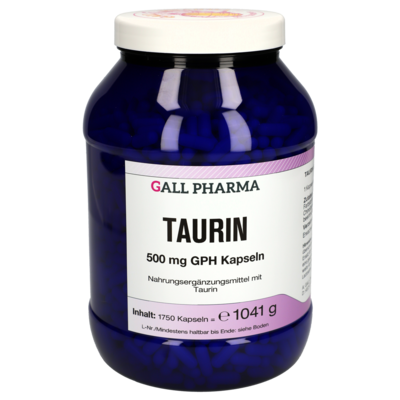 TAURIN 500 mg GPH Kapseln