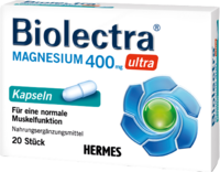 BIOLECTRA Magnesium 400 mg ultra Kapseln