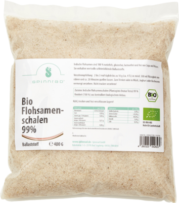 FLOHSAMENSCHALEN Bio 99% Reinheit