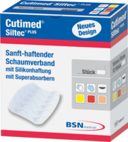 CUTIMED Siltec Plus Schaumverb.20x20 cm haftend