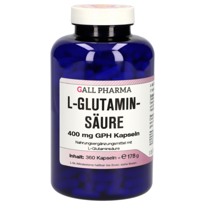 L-GLUTAMINSÄURE 400 mg GPH Kapseln