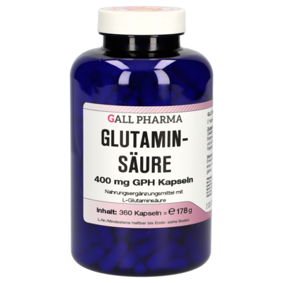 GLUTAMINSÄURE 400 mg GPH Kapseln