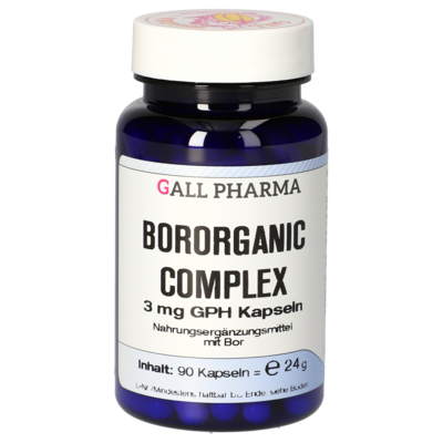 BORORGANIC complex 3 mg GPH Kapseln