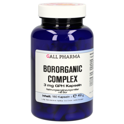 BORORGANIC complex 3 mg GPH Kapseln