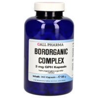 BORORGANIC complex 3 mg GPH Kapseln