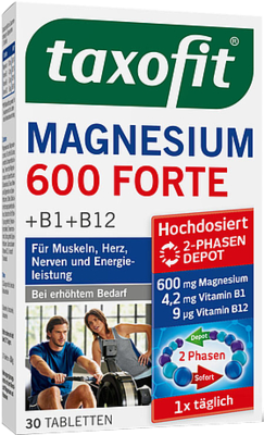 TAXOFIT Magnesium 600 FORTE Depot Tabletten