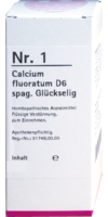 NR.1 Calcium fluoratum D 6 spag.Glückselig