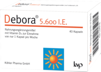 DEBORA 5.600 I.E. Kapseln