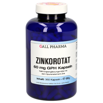 ZINKOROTAT 60 mg GPH Kapseln