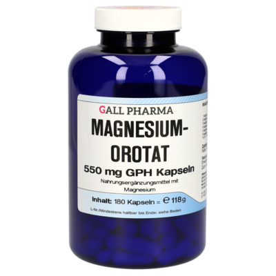 MAGNESIUMOROTAT 550 mg GPH Kapseln