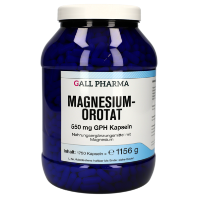 MAGNESIUMOROTAT 550 mg GPH Kapseln