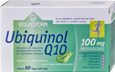 GESUNDFORM Ubiquinol Q10 100 mg Vega-Soft-Caps