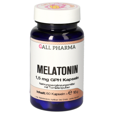 MELATONIN 1,5 mg GPH Kapseln