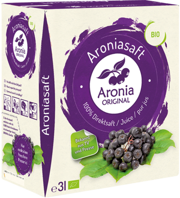 BIO ARONIABEERENSAFT 100% Direktsaft