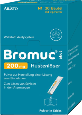 BROMUC akut 200 mg Hustenlöser Plv.z.H.e.L.z.Einn.