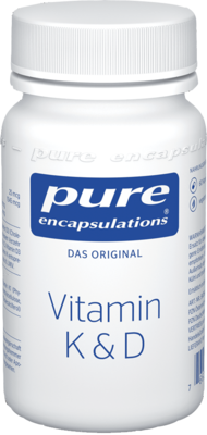 PURE ENCAPSULATIONS Vitamin K & D Kapseln