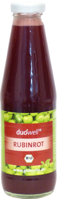 DUOWELL Rubinrot Bio Fruchtsaft Cocktail