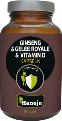 GELEE ROYAL & roter Ginseng & Vit.D2 500 mg Kaps.