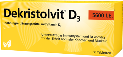 DEKRISTOLVIT D3 5600 I.E. Tabletten