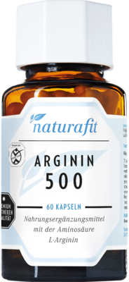 NATURAFIT Arginin 500 Kapseln