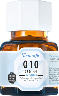 NATURAFIT Q10 250 mg natürlich Kapseln