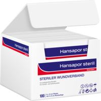 HANSAPOR steril Wundverband 8x10 cm