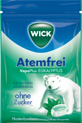 WICK Atemfrei Eukalyptus Bonbons o.Zucker Beutel