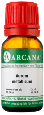 AURUM METALLICUM LM 120 Dilution