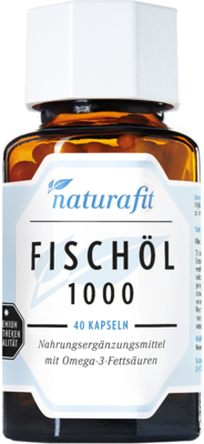 NATURAFIT Fischöl 1000 mg Kapseln