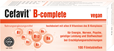 CEFAVIT B-complete Filmtabletten