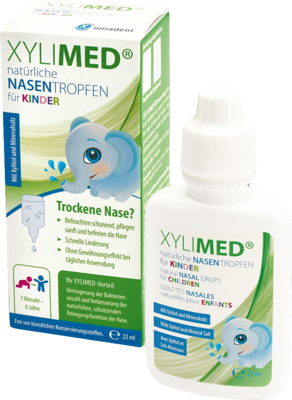 MIRADENT Xylimed Kid\'s natürliche Nasentropfen