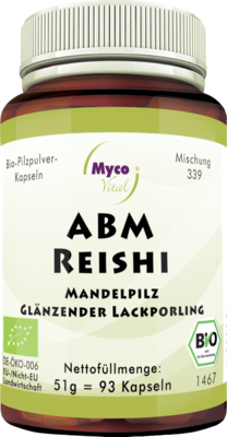 ABM REISHI Pilzpulver-Kapseln Bio