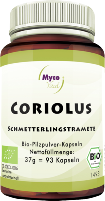 CORIOLUS PILZPULVER-Kapseln Bio