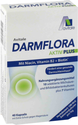 DARMFLORA Aktiv Plus 100 Mrd.Bakterien+7 Vitamine