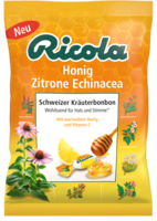 RICOLA m.Z.Beutel Echinacea Honig Zitrone Bonbons