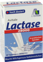 LACTASE 28.000 FCC Tabletten im Spender