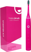 HAPPYBRUSH Schall-Zahnbürste Starter-Kit pink